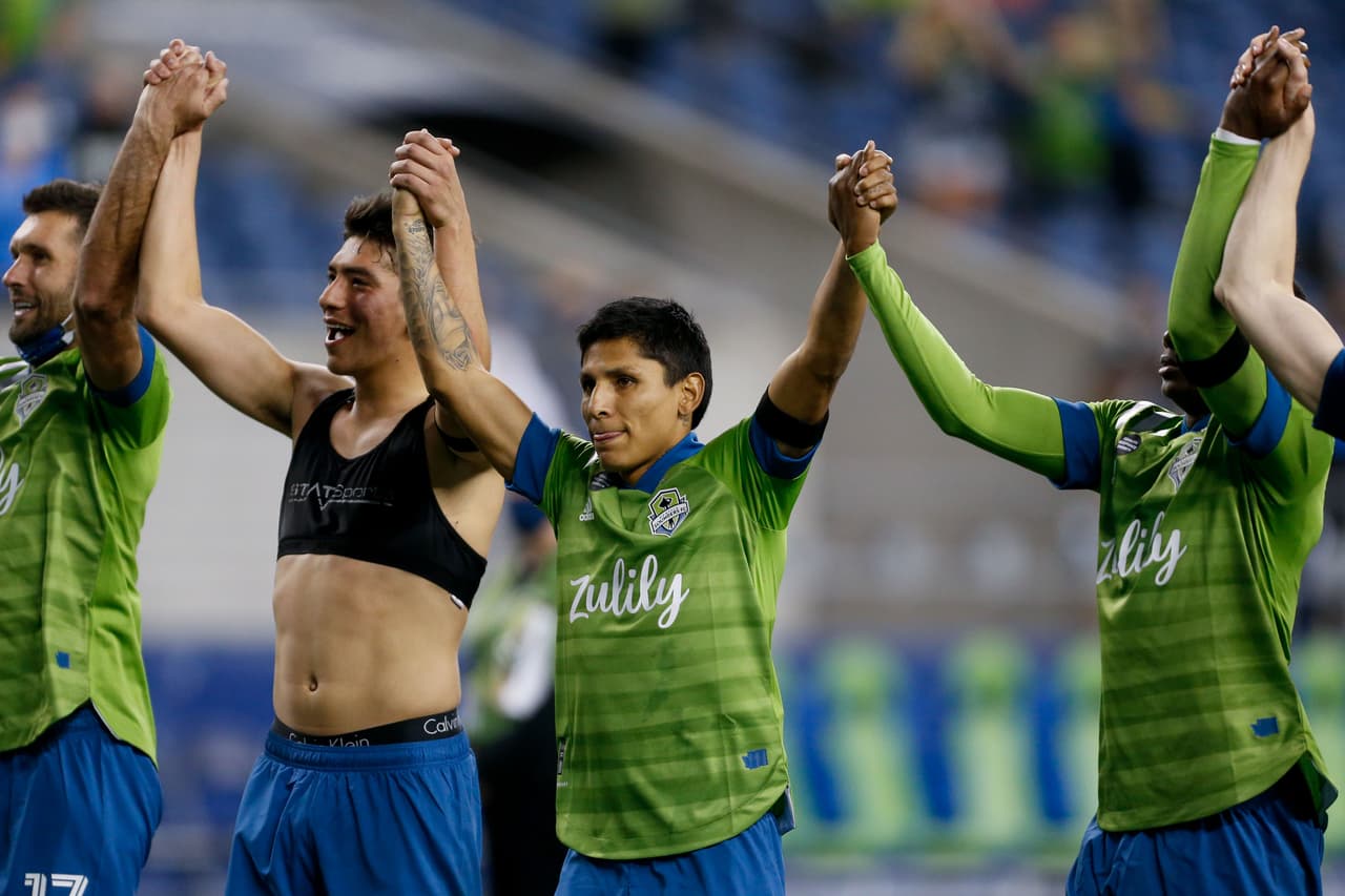 Seattle Sounders, uno de los equipos de MLS que cosechó tres puntos en su primera jornada.