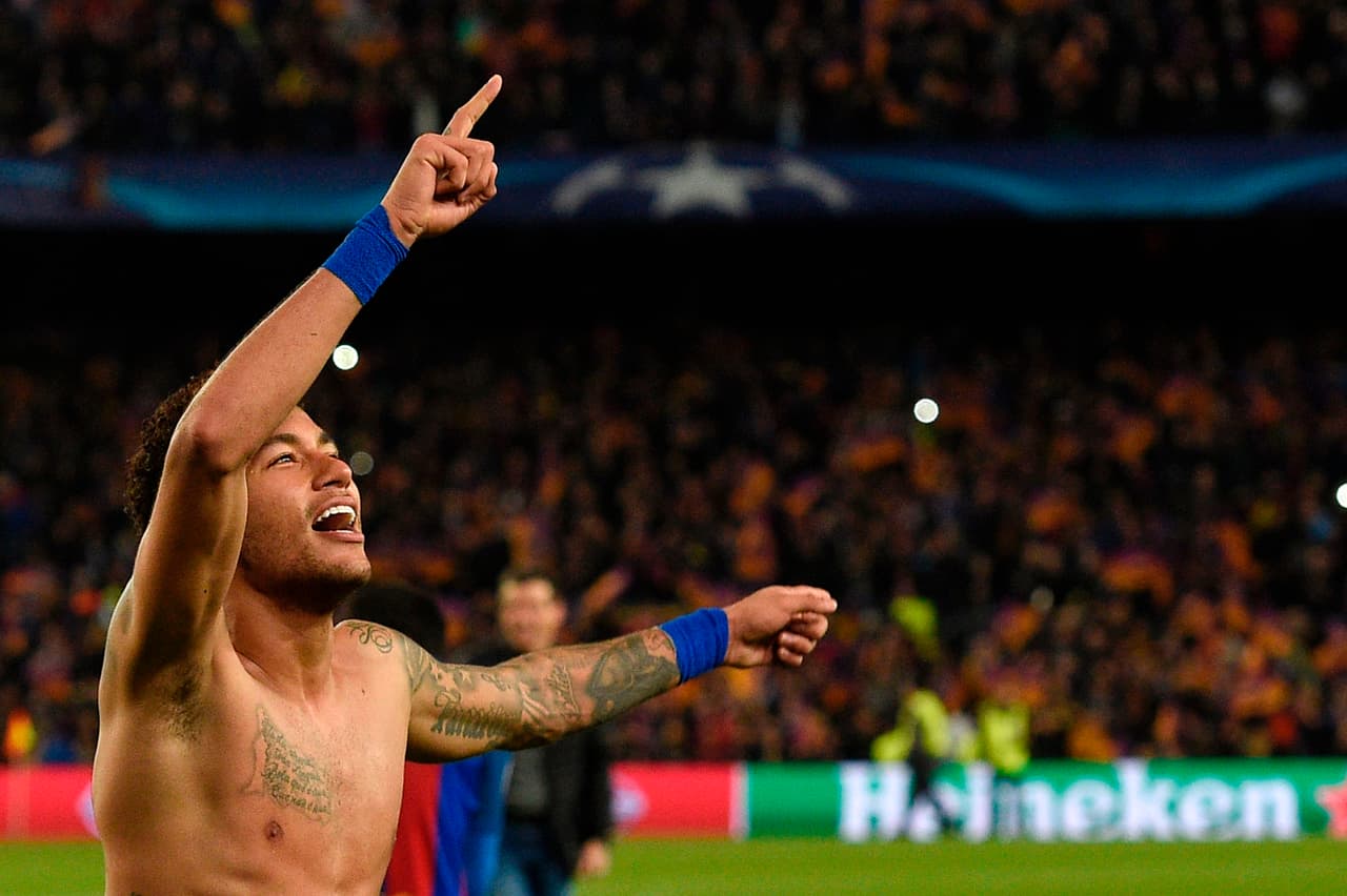 Neymar: "Le dije a Sergi Roberto que iba a marcar un gol"