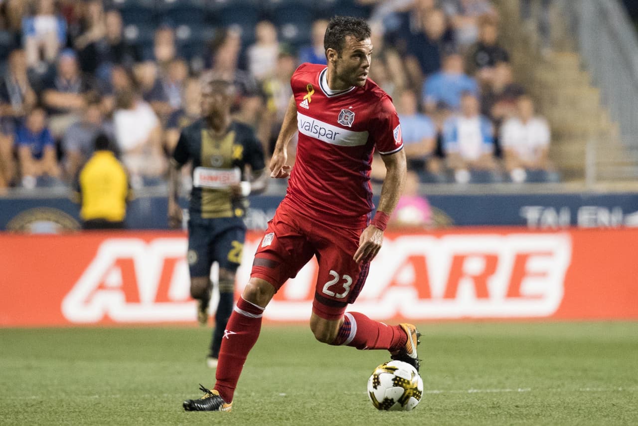 La chispa goleadora de Nemanja Nikolic vuelve a estar activa. El internacional con la selección de Hungría anotó el sábado ante New York City FC y ya suma 21 tantos en 2017, lo que lo convierte en el máximo goleador de la liga en este momento. (USA Today Images)