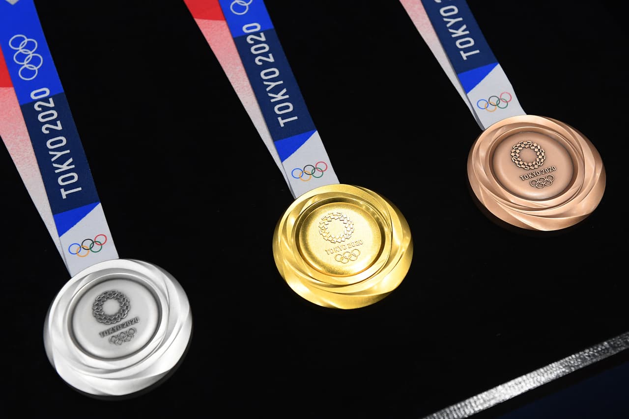 Así es el diseño de las medallas olímpicas para Tokio 2020