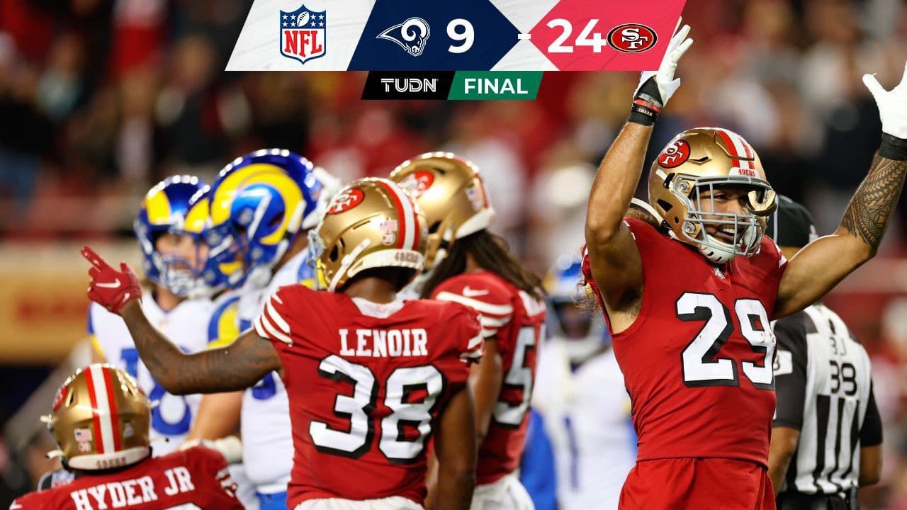 San Francisco 49ers aplasta a Rams con un Garoppolo poderoso
