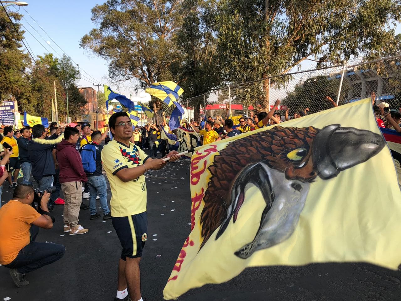 Así se vive el ambiente previo a la vuelta de la semifinal entre el América y Monarcas Morelia.