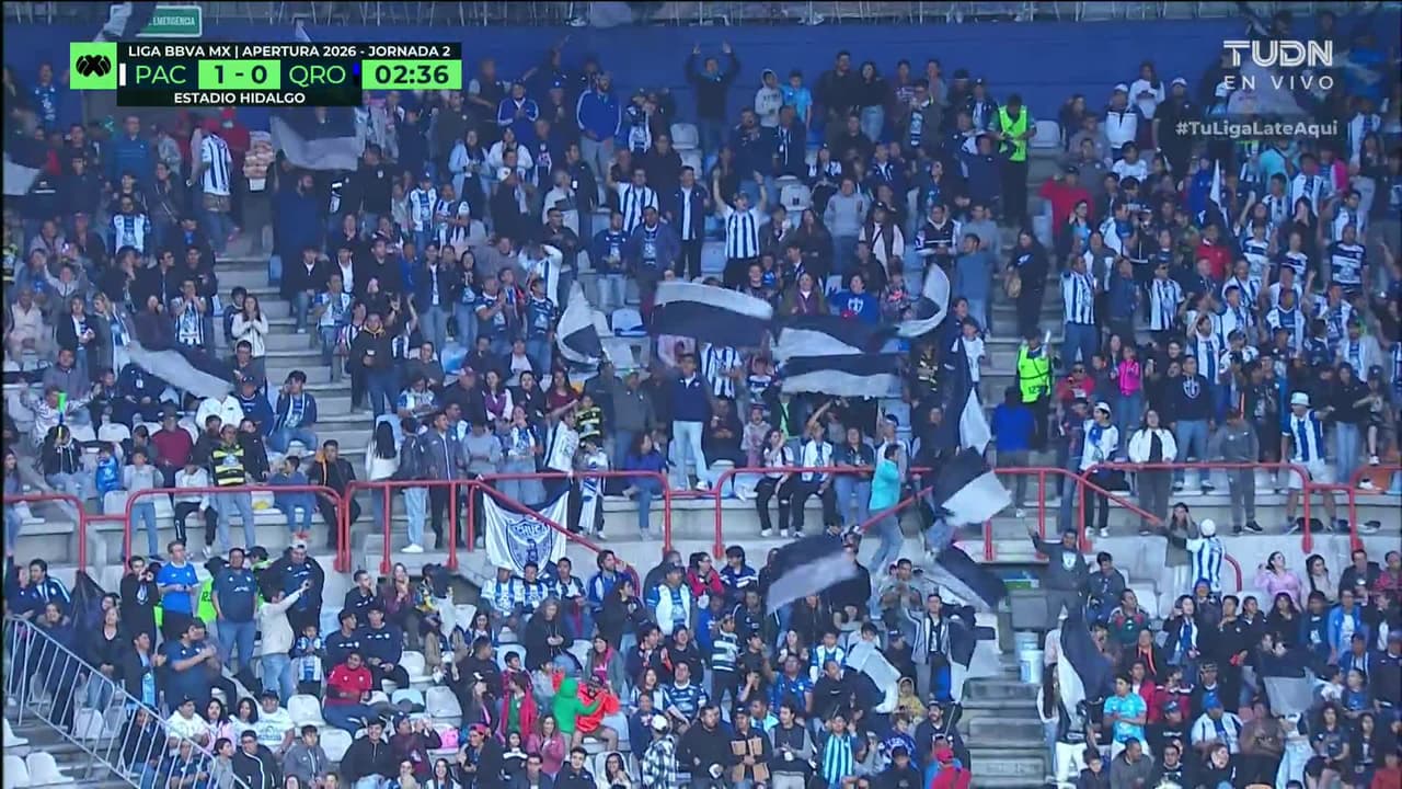 ¡GOL!  anota para Pachuca. Salomón Rondón