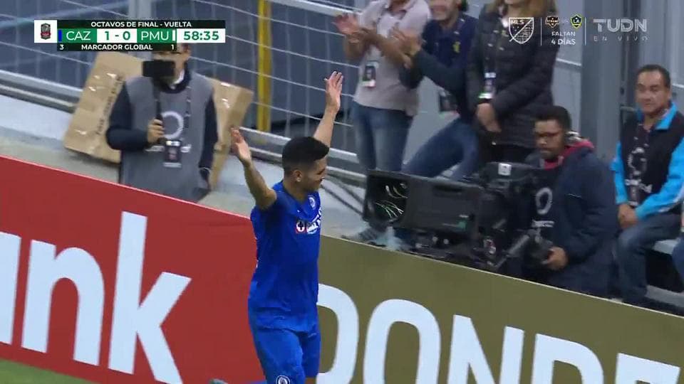 ¡GOOOL! Lucas Passerini anota para Cruz Azul