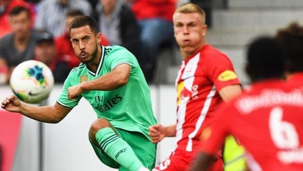 Eden Hazard jugó su mejor partido como jugador del Real Madrid. Se entendió bien con Benzema y aprovechó sus movimientos. Además, anotó el gol de la victoria tras una gran conducción.