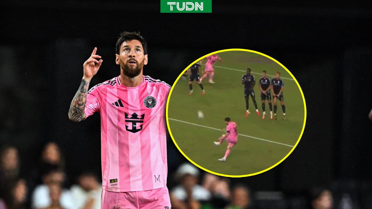 Lionel Messi marca gol de tiro libre para acercarse a la marca histórica