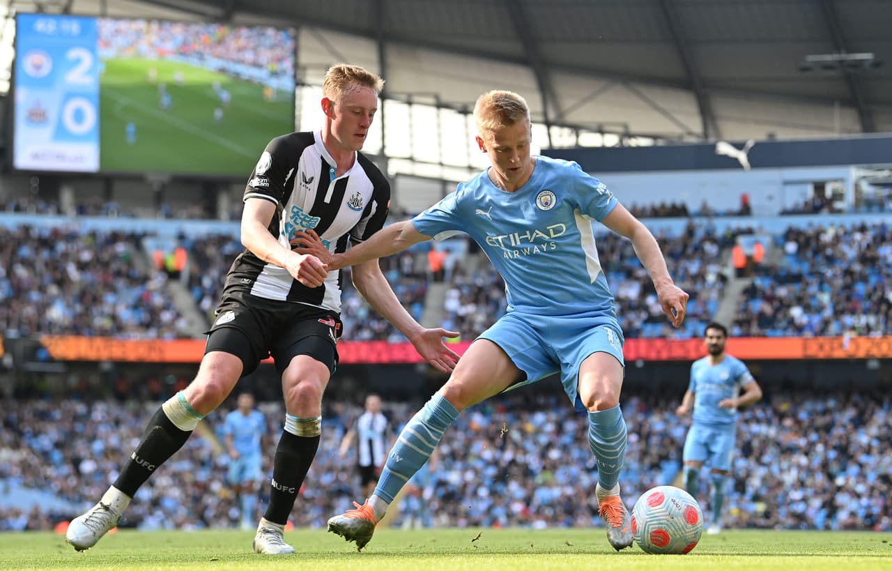 Manchester City venció al Newcastle con un doblete de Raheem Sterling y los tantos de Amymeric Laporte, Rodri y Phil Foden.