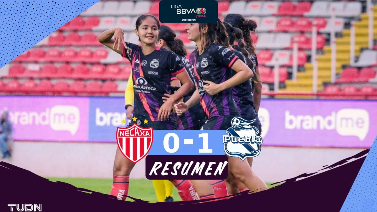 Resumen | Le cae la tormenta a Necaxa y pierde con Puebla