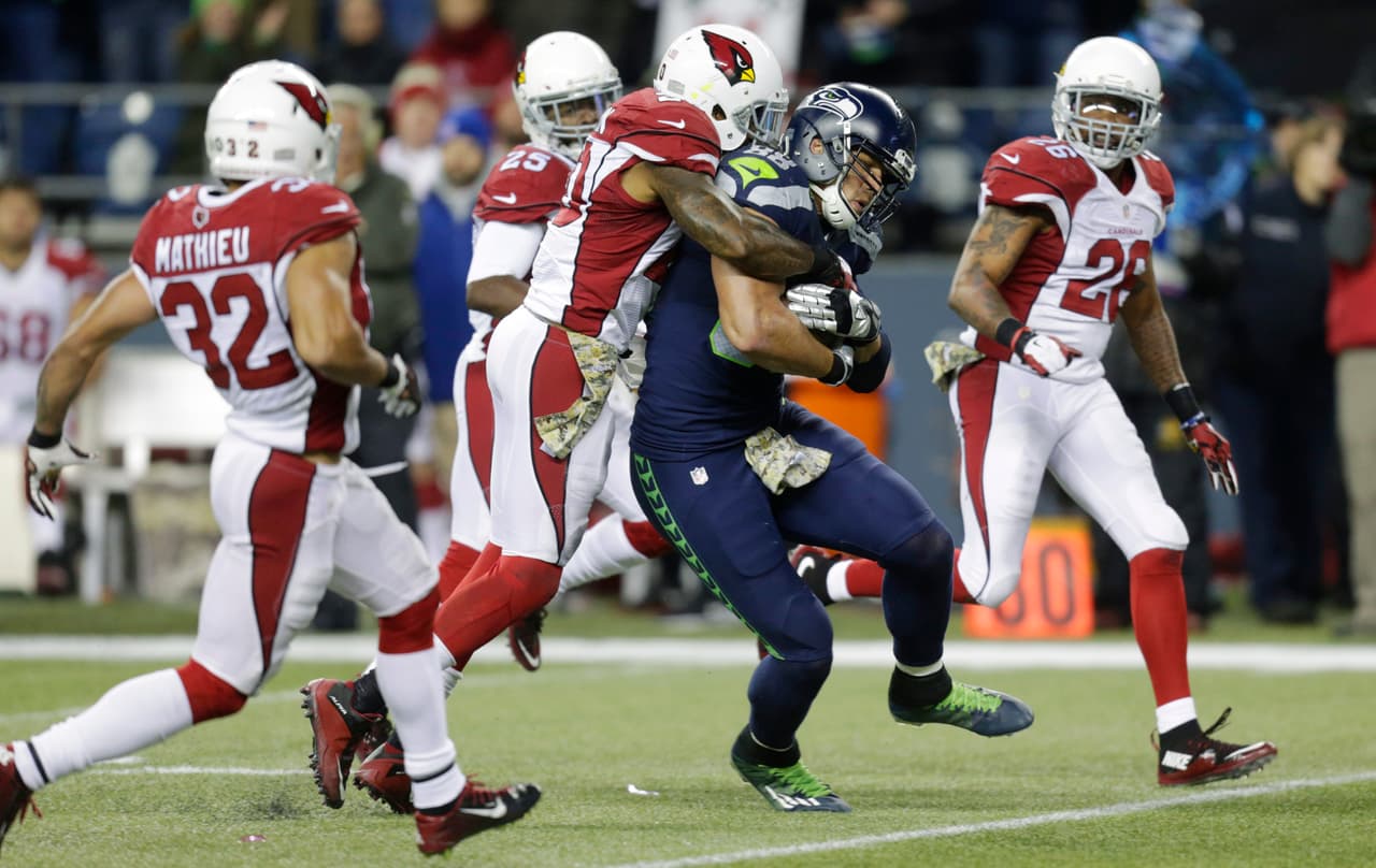 Los Cardinal salieron avantes del duelo ante los Seahawks 39-32. ¡Checa las mejores tomas del duelo plumífero!