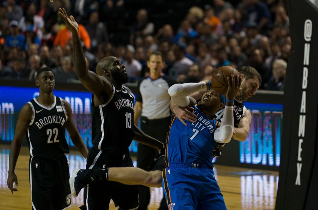 El primer choque fue contra Oklahoma City Thunder, duelo en el que tuvieron una ventaja de 16 puntos, pero que no supieron aprovechar.