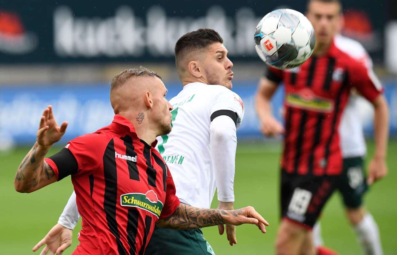 Friburgo 0-1 Werder Bremen | Leonardo Bittencourt marcó al 19’ | En la segunda fecha luego del regreso del futbol alemán, Paderborn y Hoffenheim repartieron puntos para quedar en las posiciones 18 y 9, respectivamente. Werder Bremen llegó a 21 unidades, mientras que Friburgo se quedó en 37 puntos.