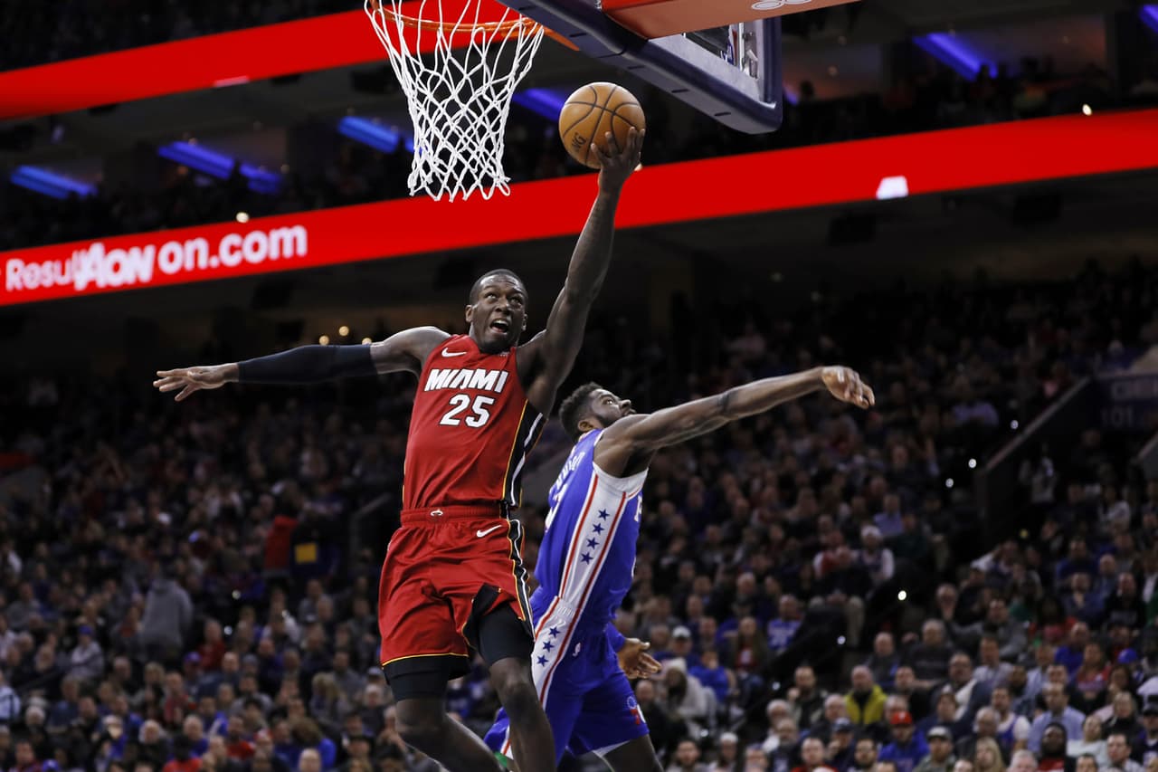 Heat corta invicto de 76ers como local