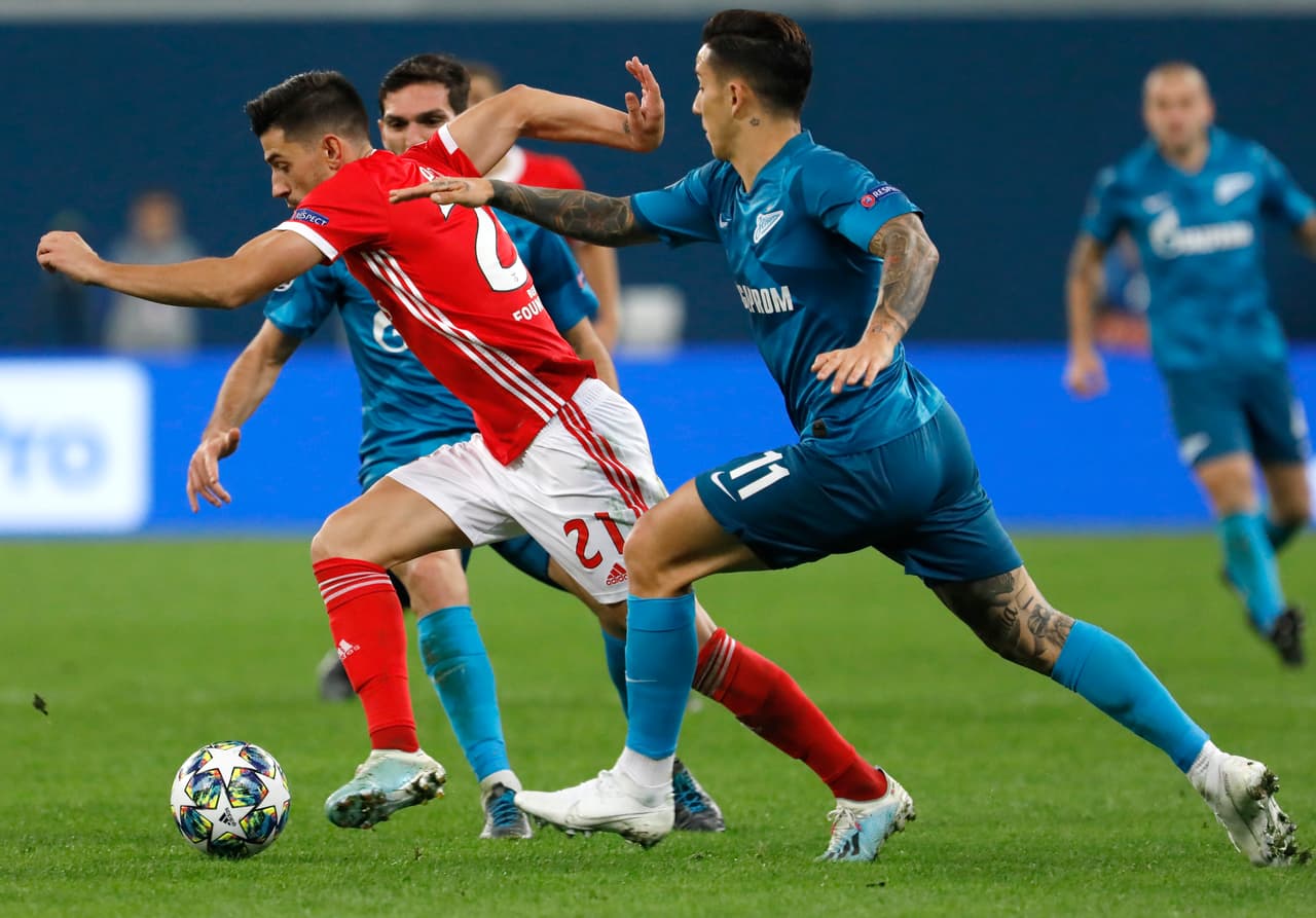 Por parte del cuadro local anotaron Artem Dzyuba, Sardar Azmoun mas un autogol de Rúben Dias, por parte del benfica anotó Raúl de Tomás.