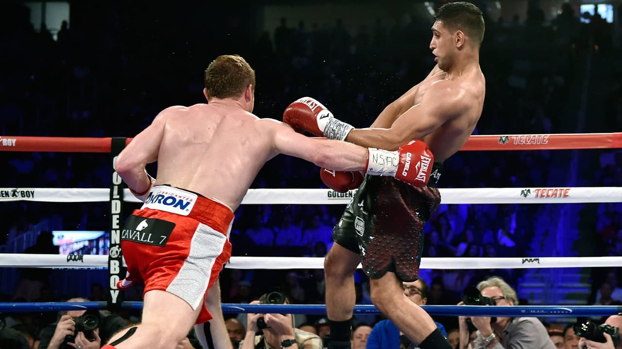 ‘Canelo’ Álvarez impresionó con su espalda a Amir Khan