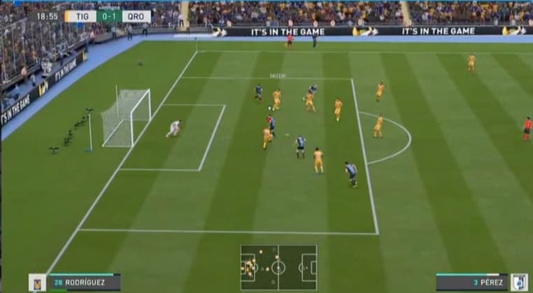 Betsiel Hernández y sus poderosos Gallos le dan un baile a los Tigres de Francisco Venegas y les dan una goleada de 2-6 a domicilio.