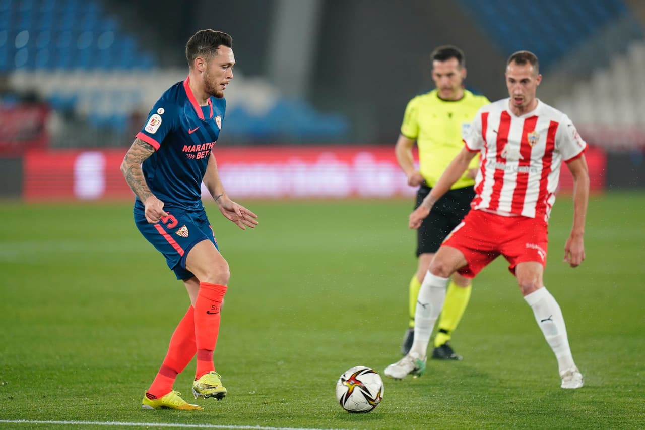 Sevilla consiguió su pase a Semis tras vencer por la mínima al Almería con gol de Lucas Ocampos (67’).