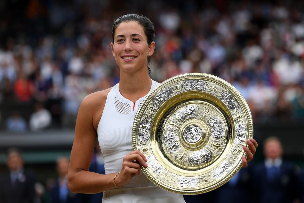 Garbiñe Muguruza logra su segundo título de Grand Slam tras coronarse en Wimbledon