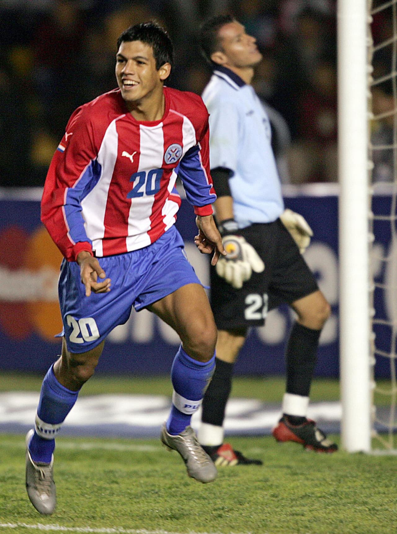 Ese fue el primer gol de Julio dos Santos con la albirroja y su único en partido no oficial.