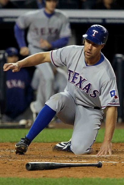 En la tercera, David Murphy anotó con difícil rodado por primera de Elvis Andrus