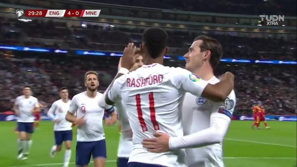 ¡GOOOL! Marcus Rashford anota para England
