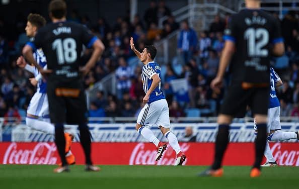 El gol del mexicano llegó apenas comenzado el partido, en el minuto 6.