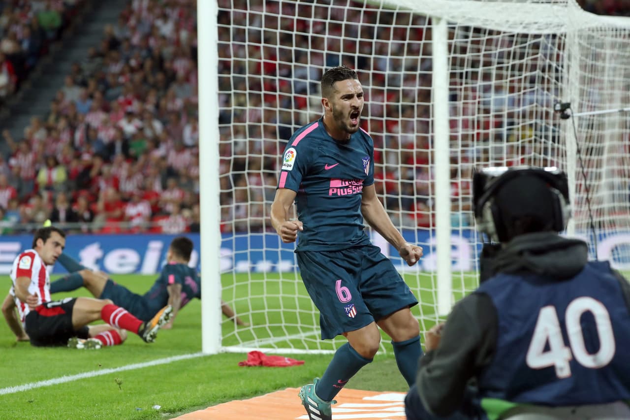 Sin embargo, al minuto 55, llegaría la apertura del marcador tras una buena combinación entre Griezmann, Koke y Correa, quien empujó el balón ante Kepa.