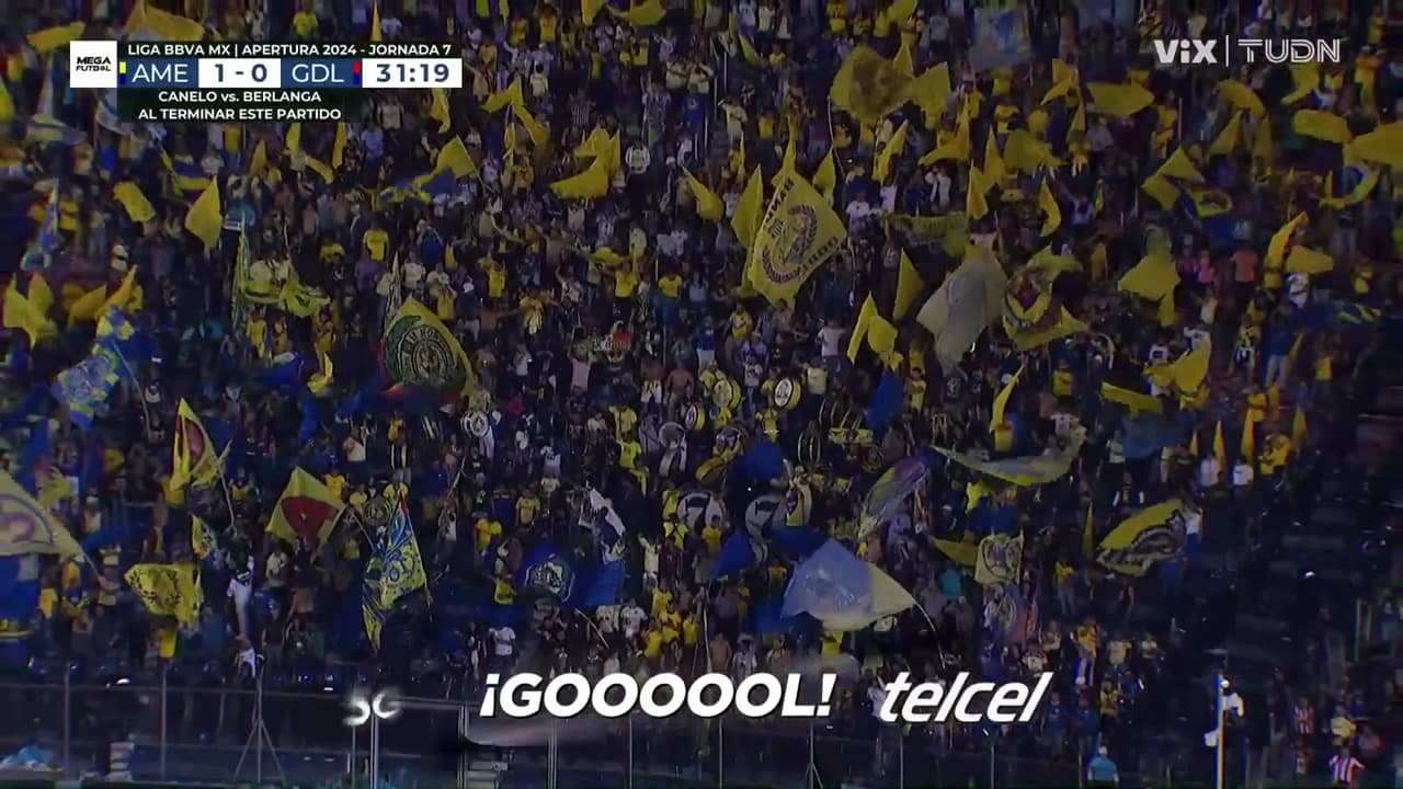 ¡Gol del América! Las águilas abre el marcador contra Chivas en el Clásico Nacional