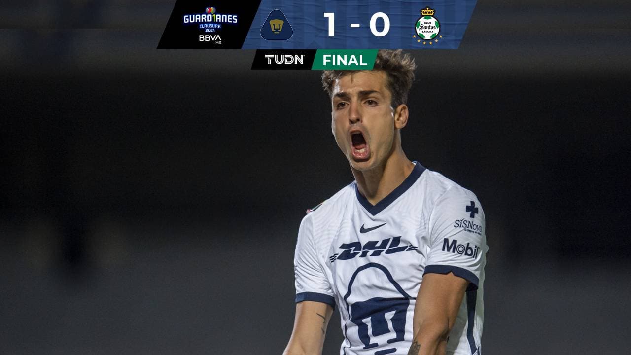 Pumas ruge de la mano de Dinenno y vuelve a ganar