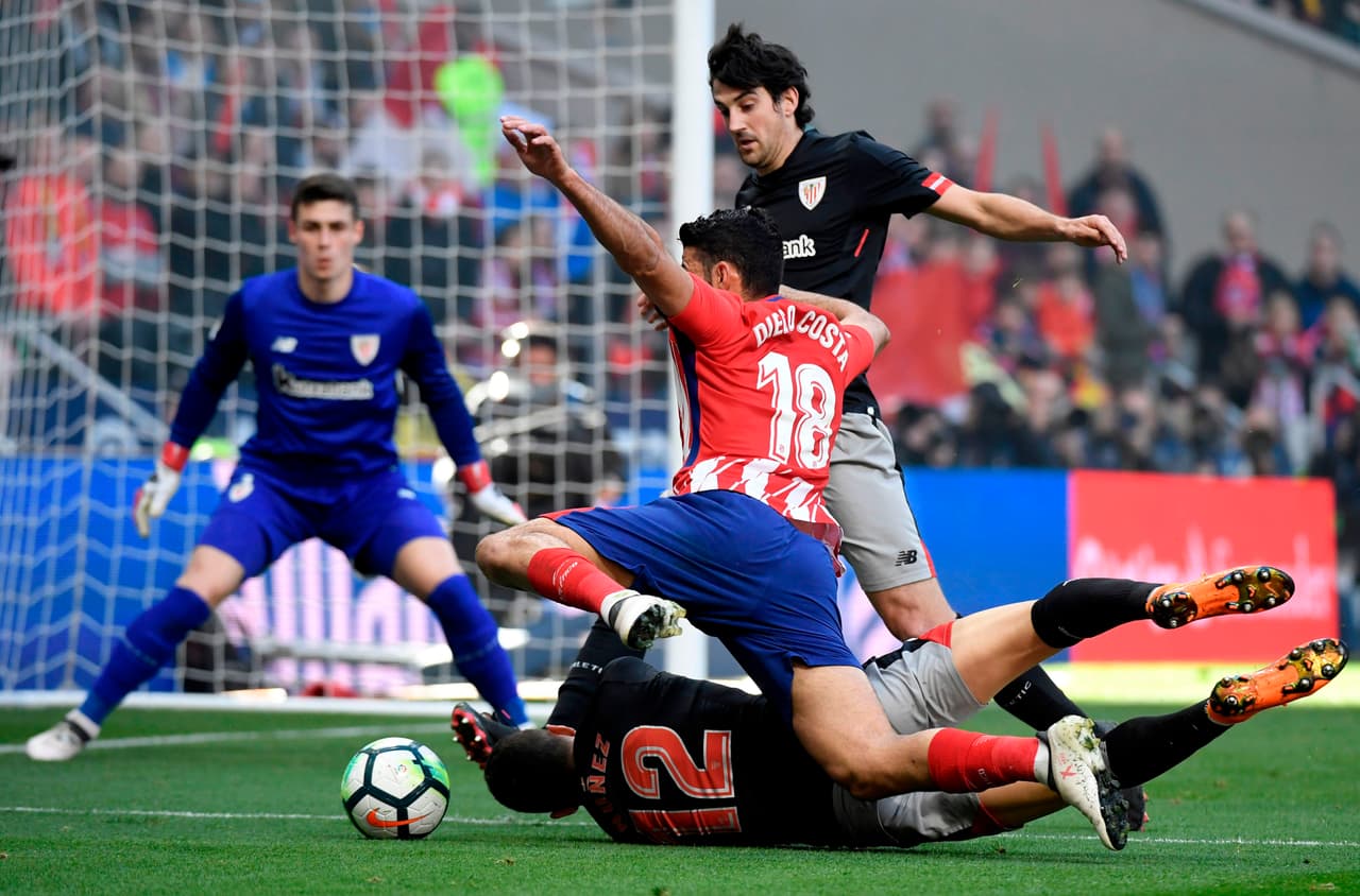 Los 'colchoneros' tardaron en ponerse al frente en el marcador pero al final sumaron 3 puntos que les permiten seguir soñando con alcanzar el título.