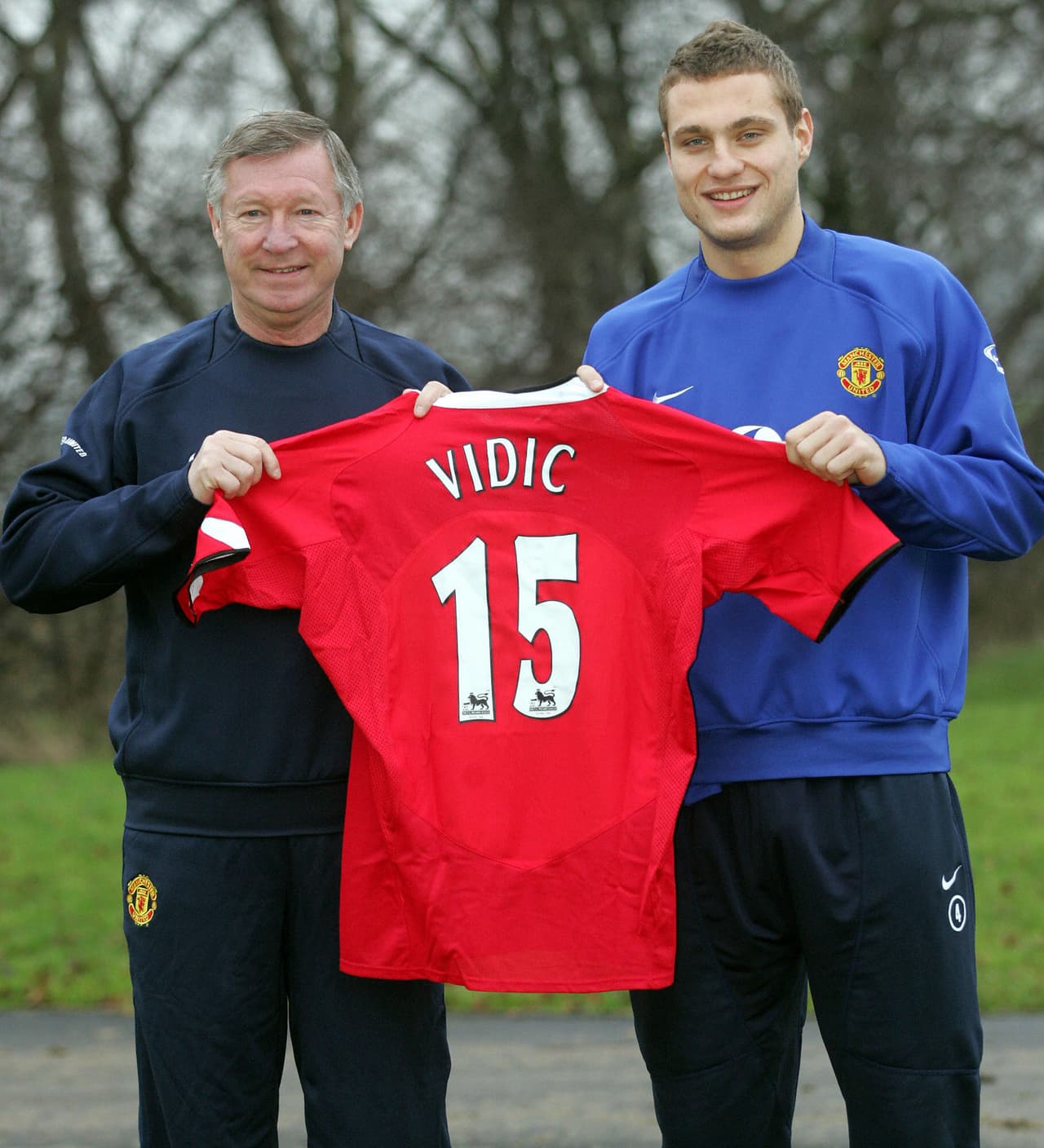 El serbio Nemanja Vidic fue uno de los pedidos expresos de Sir Alex Ferguson y el jugador con Manchester United, tras su llegada en 2006, ganó todo con el equipo inglés.