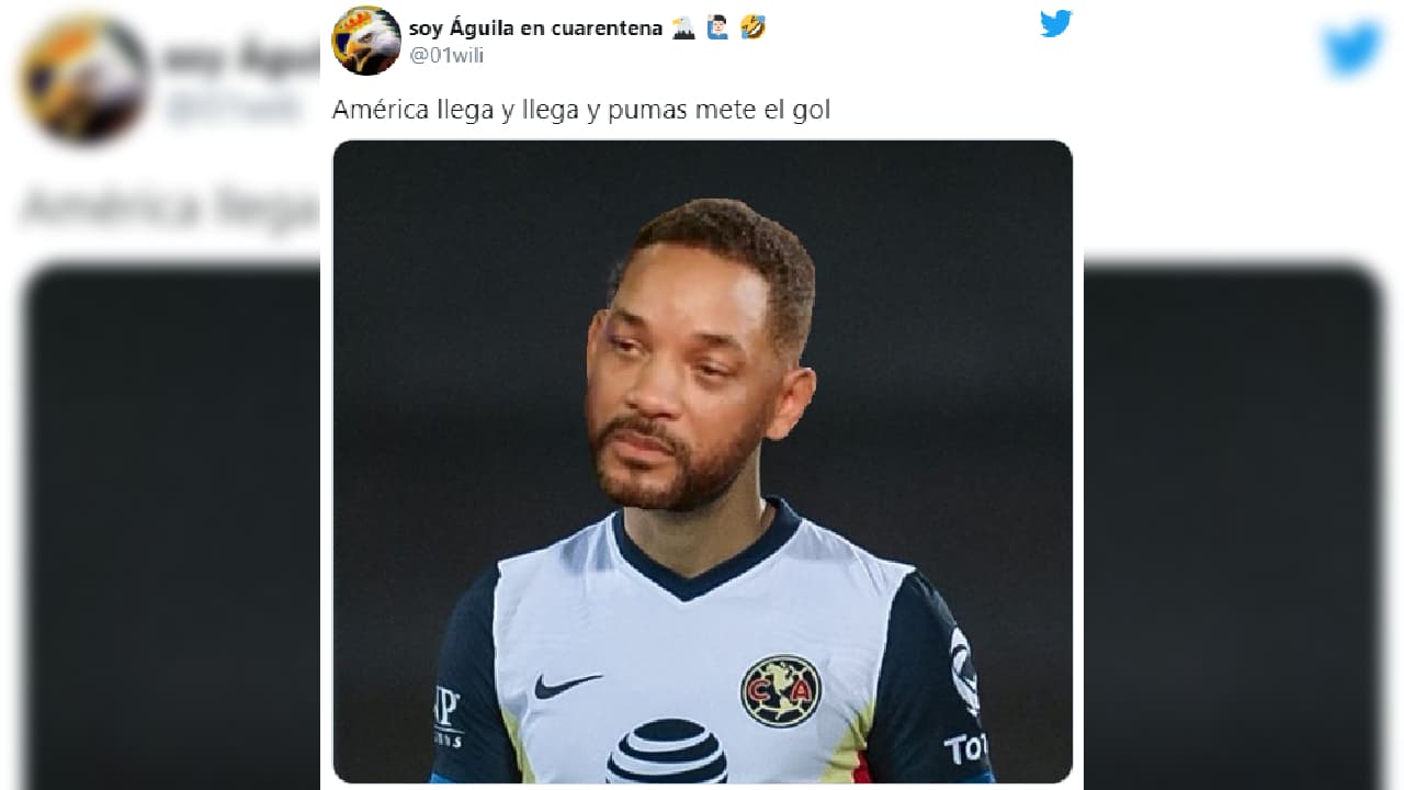 Los mejores memes del empate entre Águilas y Pumas | Tras igualar a dos tantos en el Azteca, así reaccionaron las redes sociales.