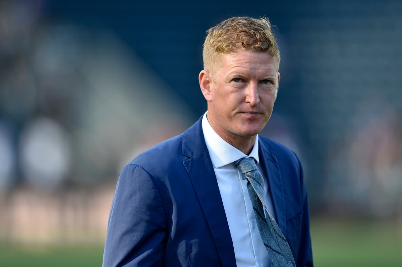 Apr 28, 2018; Philadelphia, PA, USA; Philadelphia Union head coach Jim Curtin walks off the field after a game against the D.C. United at Talen Energy Stadium. Mandatory Credit: Derik Hamilton-USA TODAY Sports