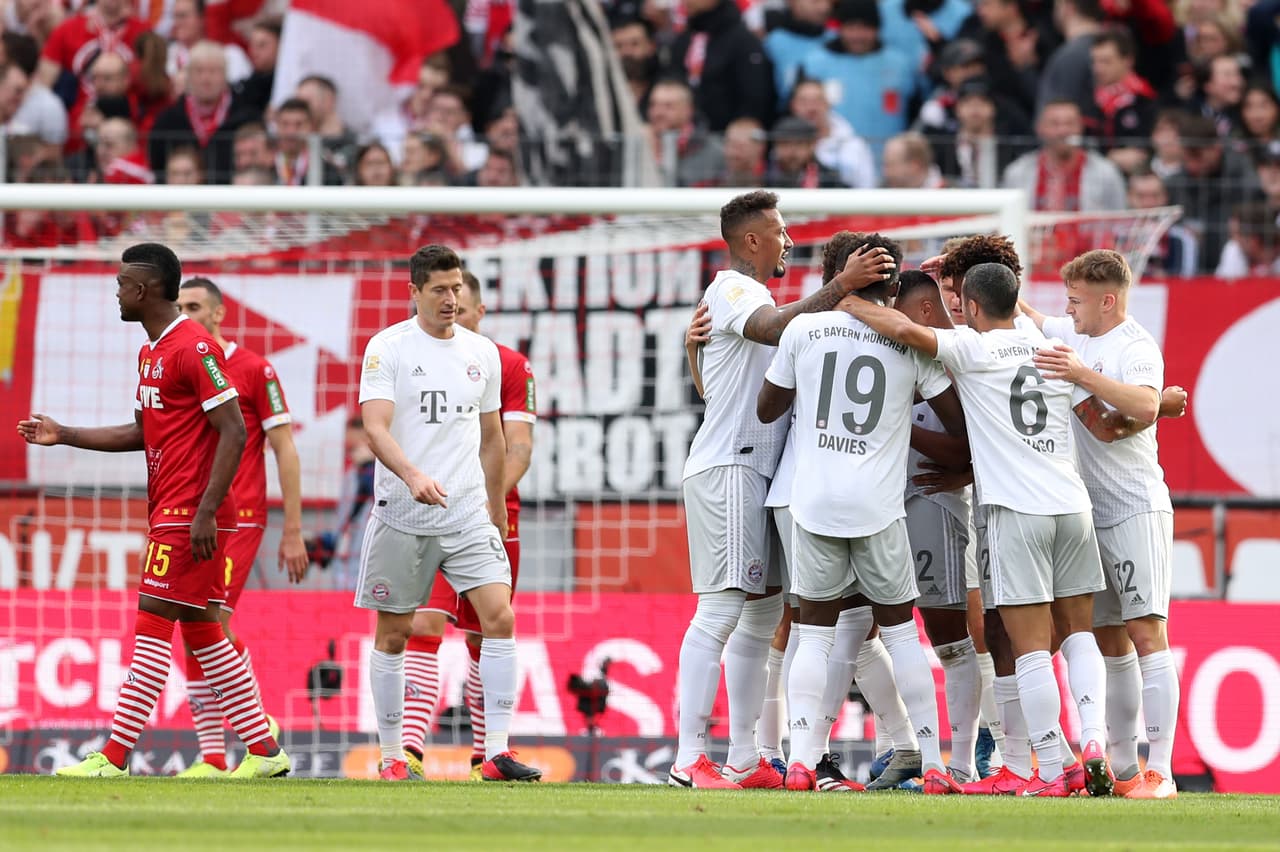 Bayern Múnich está en la cima de la Bundesliga con 46 puntos y está uno por encima del Leipzing y cuatro arriba del Borussia Dortmund.