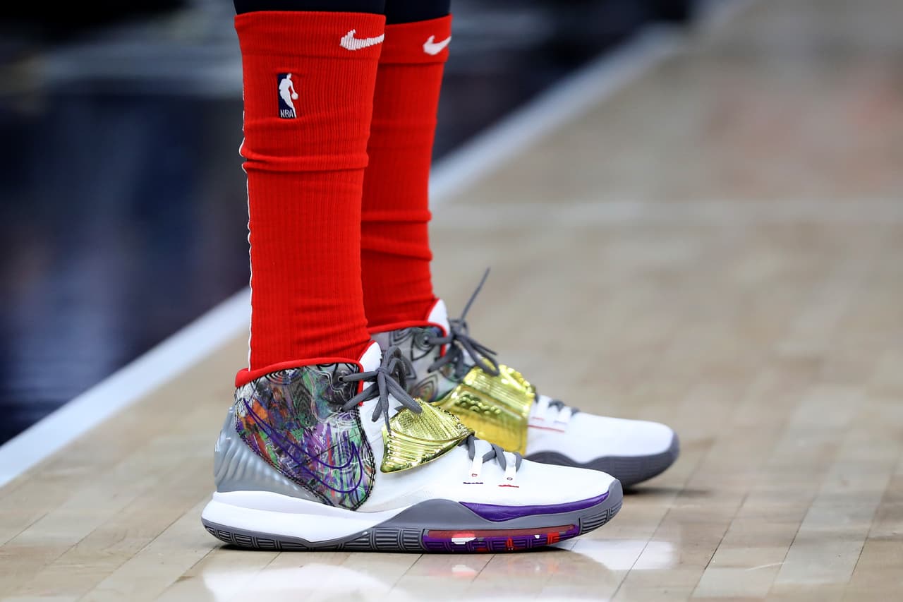 Los tenis de Jordan McRae #52 de Washington Wizards.