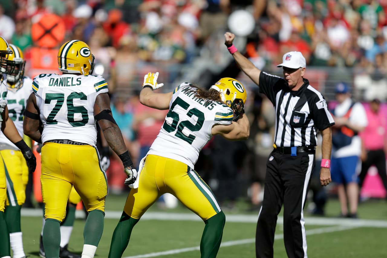 Los Green Bay Packers derrotaron 17-3 a los San Francisco 49ers manteniendo su invicto, he aquí las mejores imágenes del encuentro (AP-NFL).