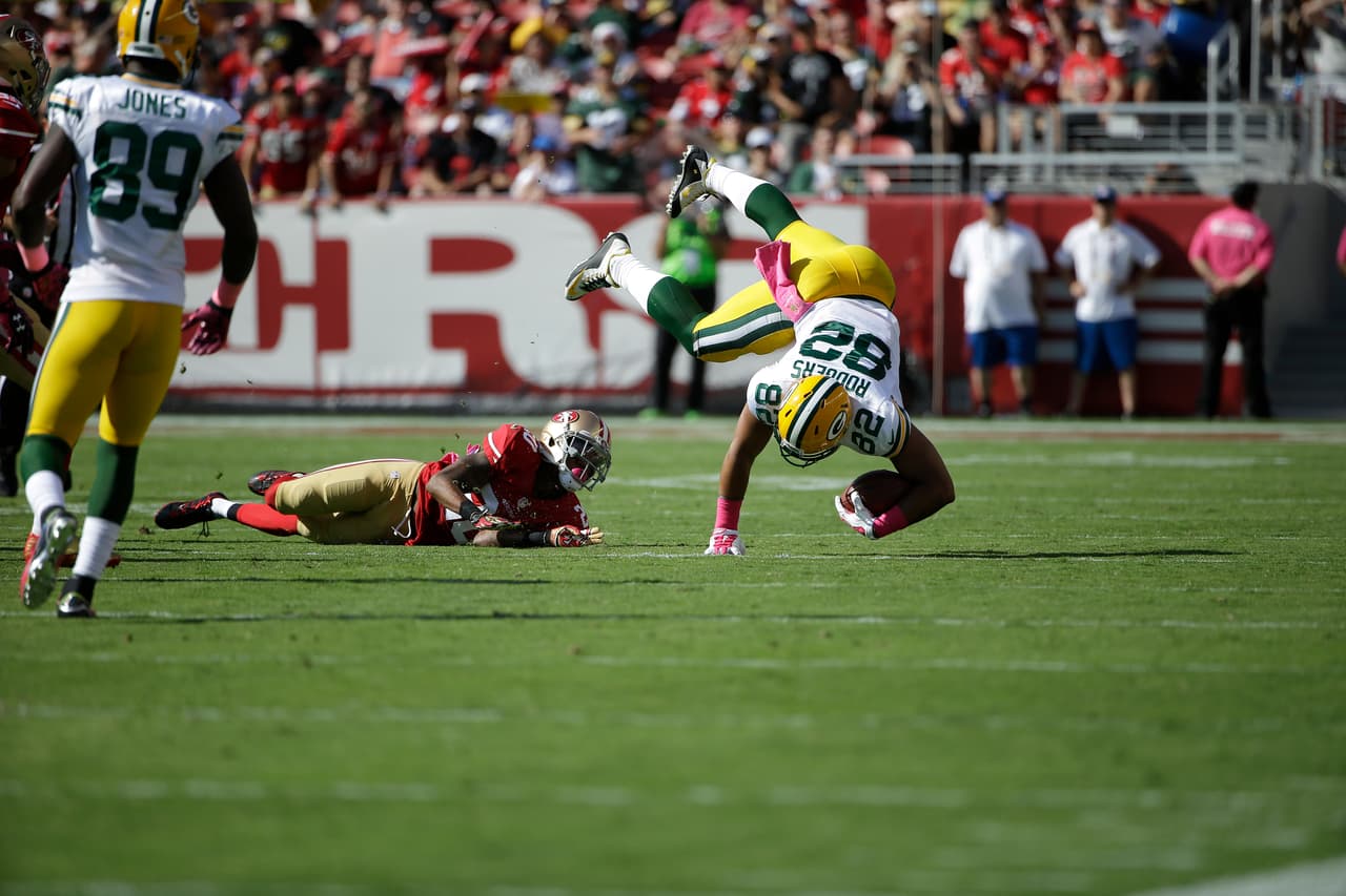Los Green Bay Packers derrotaron 17-3 a los San Francisco 49ers manteniendo su invicto, he aquí las mejores imágenes del encuentro (AP-NFL).
