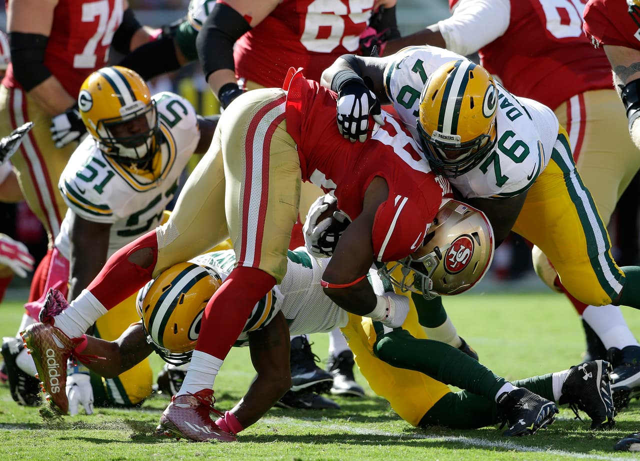 Los Green Bay Packers derrotaron 17-3 a los San Francisco 49ers manteniendo su invicto, he aquí las mejores imágenes del encuentro (AP-NFL).