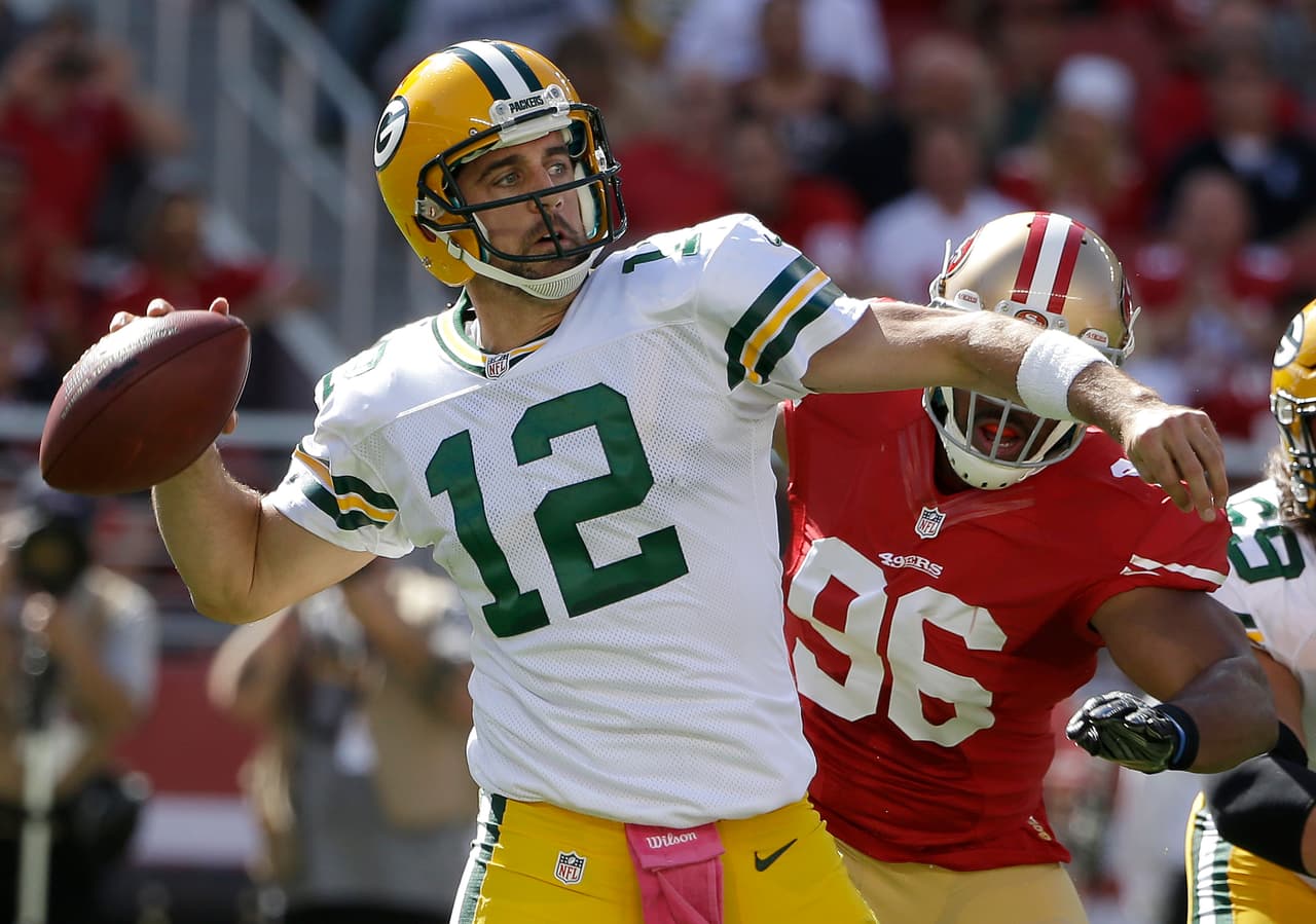 Los Green Bay Packers derrotaron 17-3 a los San Francisco 49ers manteniendo su invicto, he aquí las mejores imágenes del encuentro (AP-NFL).