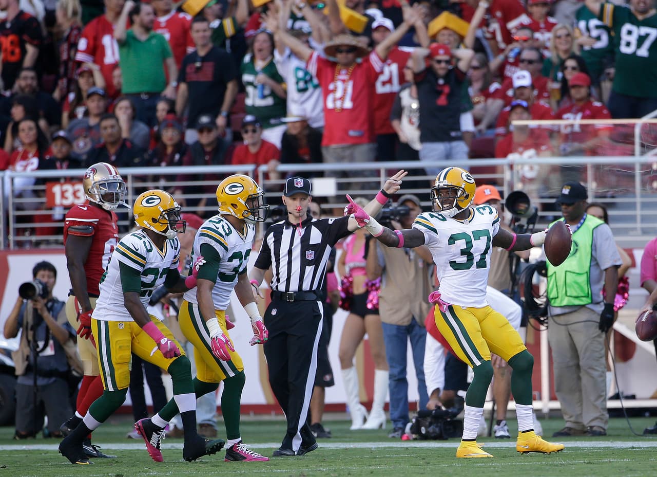 Los Green Bay Packers derrotaron 17-3 a los San Francisco 49ers manteniendo su invicto, he aquí las mejores imágenes del encuentro (AP-NFL).