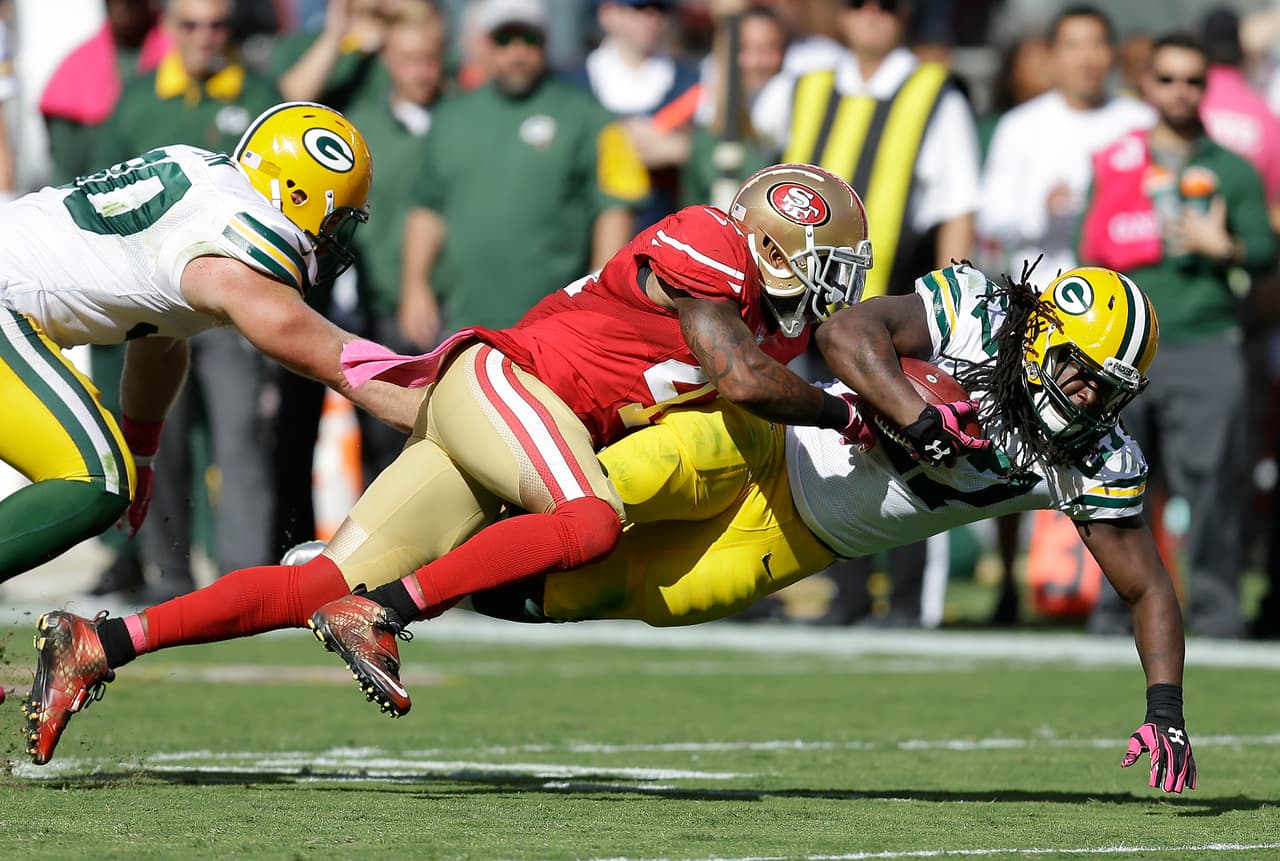 Los Green Bay Packers derrotaron 17-3 a los San Francisco 49ers manteniendo su invicto, he aquí las mejores imágenes del encuentro (AP-NFL).