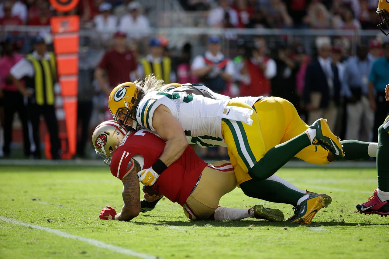 Los Green Bay Packers derrotaron 17-3 a los San Francisco 49ers manteniendo su invicto, he aquí las mejores imágenes del encuentro (AP-NFL).
