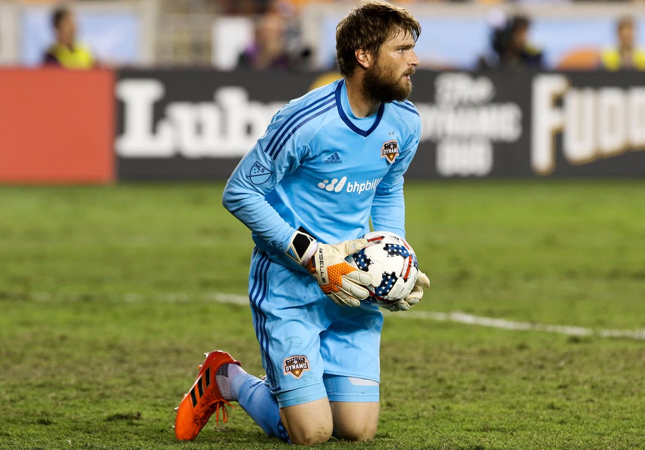 Tyler Deric, arquero de Houston Dynamo.