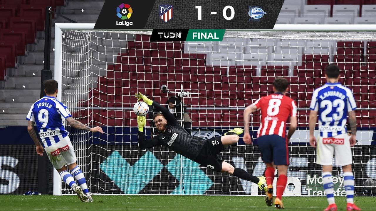 Héctor Herrera reaparece tras dos meses y Atlético gana al Alavés