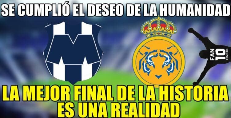 Tigres y Monterrey disputarán la final de la Liga MX y los memes no se hicieron esperar.