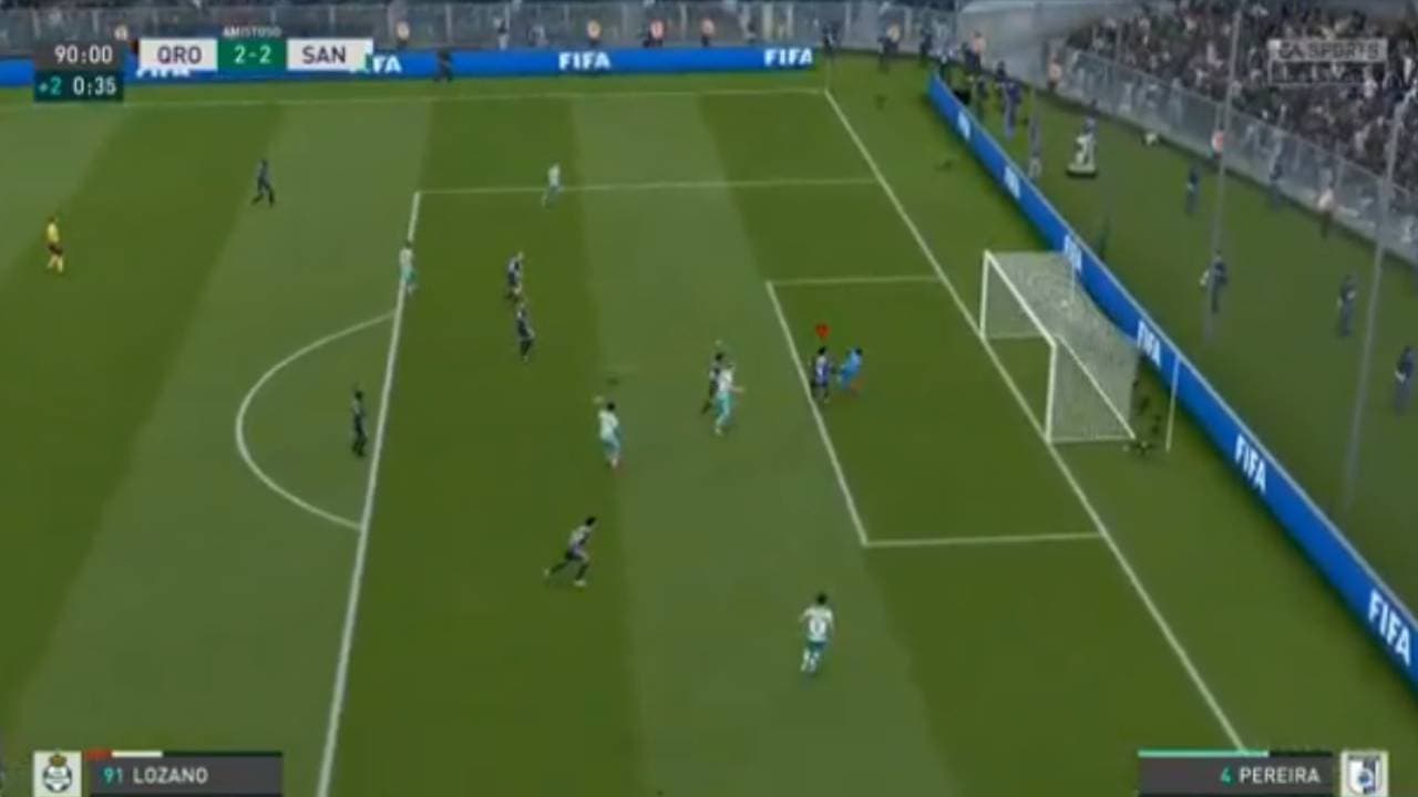 Eduardo Aguirre y Santos doblegaron 2-3 a Jaime Gómez y Querétaro en la eLiga MX.