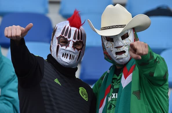 México vs Ecuador ambiente