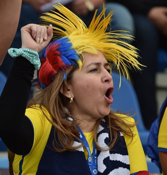 México vs Ecuador ambiente