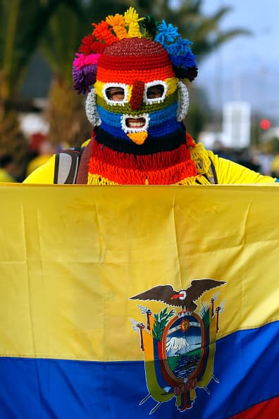 México vs Ecuador ambiente