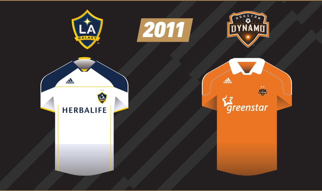 La tercera fue la vencida para la camiseta blanca del Galaxy, por fin se coronaban de blanco y lo hicieron ante el bicampeón naranja del Houston Dynamo.