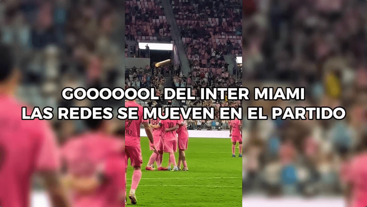 ¡Gol del Inter Miami! ¡La pelota se va a la red! ¡El gol llega en el mejor momento del partido!